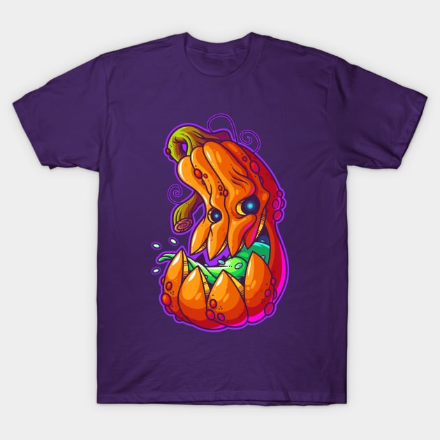 Pumpkin 3 T-Shirt by ArtisticDyslexia